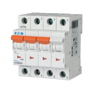 Automatsikring 63A 3P+N C 4M 6KA produkt