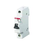 Automatsikring C 10A, 1 polet C karakteristik, brydeevne 6kA, 230V AC, 17,5mm bred S201 C10 podukt
