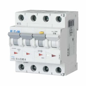 Kombiafbryder 10A 3P+N C 30mA 4M 6KA (HPFI type A) produkt