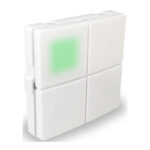 MATRIX ZBA7140 inteligent trådløs Smart batteritryk med LED indikatore til FUGA 1M Z wave1 produkt