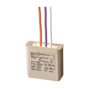 MTR500e Elektronisk kiprelætimer med soft startstop til indbygning. produkt