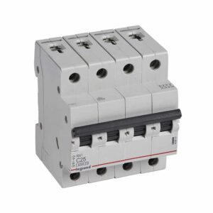 RX³ MCB automatsikring C25 4pol 4M 6000A produkt