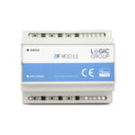 ZIF5028 Intelligent smart Z Wave baseret modul med 6 relæ udgange og 6 digitale indgange til montering på DIN skinne Bolig automatik produkt