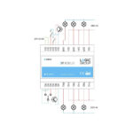 ZIF5028 Intelligent smart Z Wave baseret modul med 6 relæ udgange og 6 digitale indgange til montering på DIN skinne Bolig automatik1 produkt