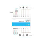 ZIF5029 Intelligent smart Z Wave baseret modul med 6 relæudgange og 6 impulsindgange til montering på DIN skinne Forbrugsaflæsning1 produkt