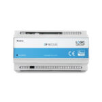 ZIF5030 intelligent smart Z Wave modul med 10 relæ udgange og 4 analoge digitale indgange til montering på DIN skinne til automatisering eller gulvvarmestyring produkt