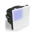 ZRB5120 MATRIX intelligent trådløs smart betjeningstryk afbryder med dobbeltrelæ og LED lys i tangent. 230V1 produkt