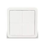 ZRB5120 MATRIX intelligent trådløs smart betjeningstryk afbryder med dobbeltrelæ og LED lys i tangent. 230V4 produkt