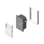 ZSO7300 Intelligent 1,5M stikkontakt Z Wave med betjeningstryk til bolig automatik 230V Til FUGA installationer 13A2 produkt