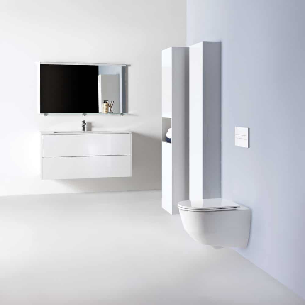 Laufen pro s væghængt toilet sampak - hvid