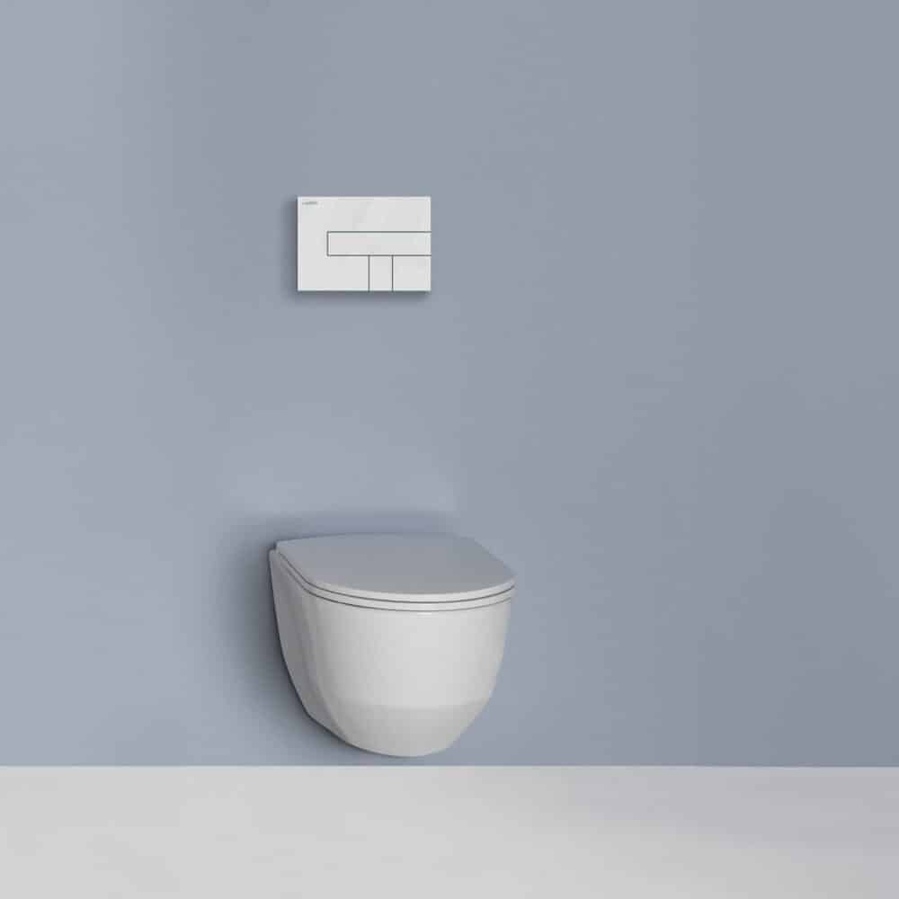 Laufen pro toiletpakke rimless inkl. Sc sæde - hvid