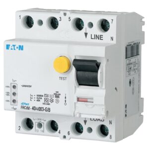 1Fejlstrømsafbryder ACDC RCCB PFI 4P 63 A 300 mA type GB produkt