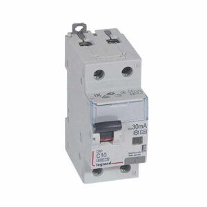 DX³ RCBO kombiafbryder C10 1pol+N 30mA type A 2M 60006KA produkt