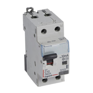 DX³ RCBO kombiafbryder C10 1pol+N 30mA type A 2M 60006KA1 produkt