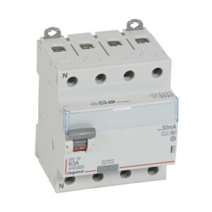 DX³ RCCB fejlstrømsafbryder 63A 4pol 30mA type F 4M 10KA produkt
