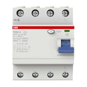 Fejlstrømsafbryder pfi 40A 4 polet 300MA F204A 400,3 produkt