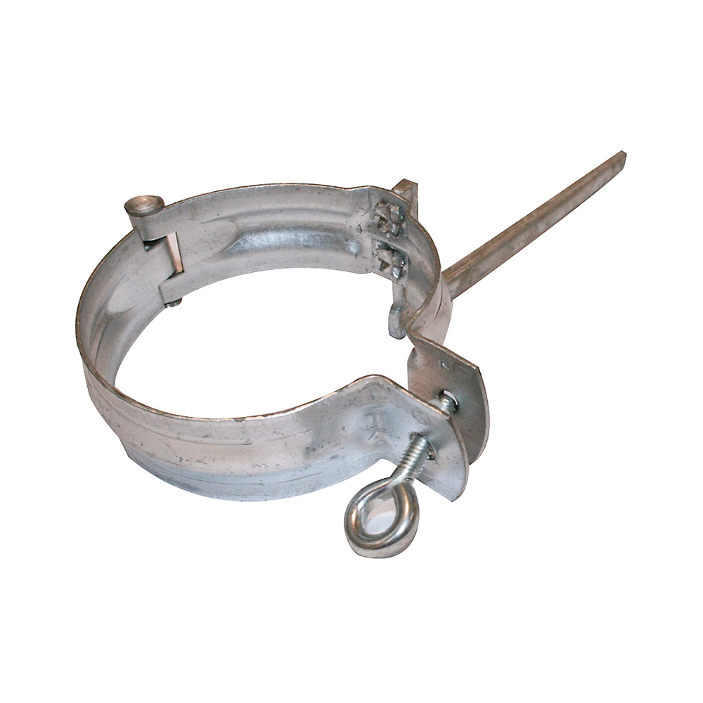 Hængselstift med skrue til mur 76 mm