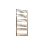 KRISS Round håndklæderadiator 1320x600 mm forkr   Krom