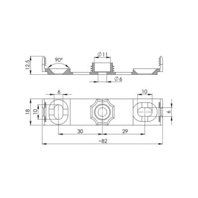 Monterings clips for snap on fix for 7821400361 produkt