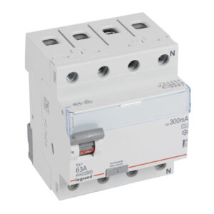 TX³ RCCB fejlstrømsafbryder 63A 4pol 300mA type A 4M 10KA produkt