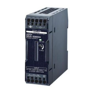 Bogtype strømforsyning, 60 W, 24VDC, 2.5A, DIN skinne montage, push in terminal, Coated S8VK S06024 produkt