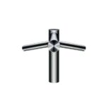 Dyson Airblade håndtørrer Wash+Dry WD05   Stål