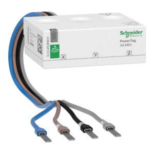 Energimåler PowerTag 3PN 63A Flex med 25cm ledning, direkte montage og måling af energi produkt