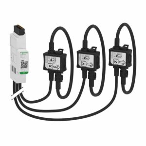 Energimåler PowerTag Energy R200, PowerTag Rope 200A 3P3P+N til montage i top eller bund position produkt