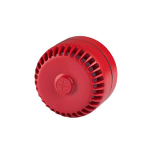 Indendørs sirene 100dB 9 28VDC, SIR1992 R LP   Rød