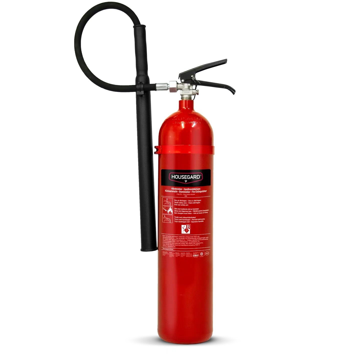 KULSYRESLUKKERE CO2 DS EN3 5KG 89B