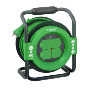 Thorsman kabeltromle 40m ho7rnf 3g1,5 sortgrøn produkt