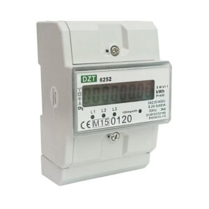 kWh måler LCD 3F kl.1 80A MID produkt