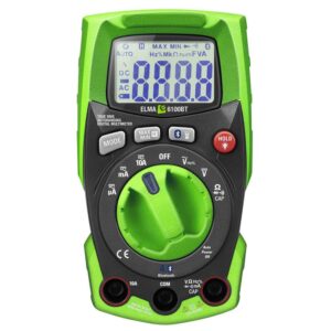 Elma 6100BT IP65 sand RMS Multimeter med Bluetooth Gratis APP og indbygget kraftig LED lommelygte produkt