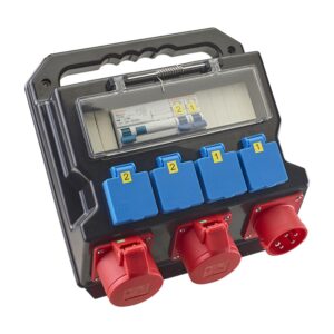 LT BYGGESTRØMTAVLE 16A 4 SCHUKO UDTAG produkt