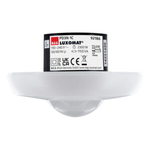 PD3N 1C DM Bevægelsessensor , 1 kanal ONOFF, 230V, Ø10mh2,5m, EURO dåse. produkt