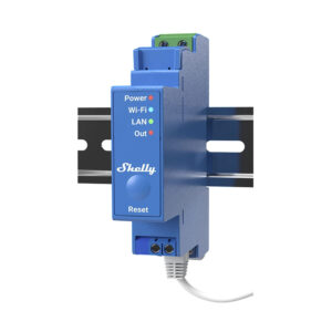 Shelly Pro 1   WiFI relæ med potentialfrit kontaktsæt (110 240VAC) produkt