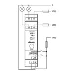 Shelly Pro 2   WiFI relæ, 2 kanaler med potentialfrit kontaktsæt (110 240VAC)1 produkt