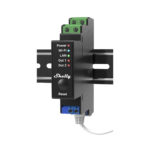 Shelly Pro 2PM   WiFi relæjalousi, 2 kanaler med effektmåling (110 240VAC) produkt