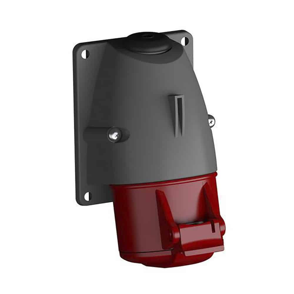 CEE udtag 4 polet 16A 380 415V IP44 6H 316RS6 produkt