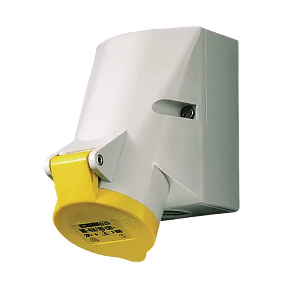 CEE vægudtag 3 polet 16A 110V IP44 100 produkt