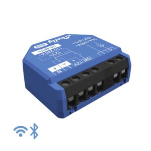 Shelly 1 Gen3   WiFI relæ med potentialfrit kontaktsæt (12 48VDC230VAC) produkr
