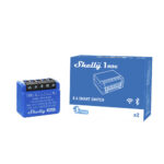 Shelly 1 Mini (GEN 3)   WiFI relæ med potentialfrit kontaktsæt (230VAC)3 produkt