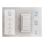 Shelly BLU RC Button 4   Bluetooth fjernbetjening3 produkt
