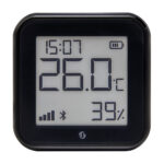 Shelly Plus H&T, Matte Black (GEN 3)   WiFi temp luftfugtighedssensor1 produkt