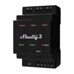 Shelly Pro 3   WiFI relæ, 3 kanalerfaser med potentialfrit kontaktsæt produkkt