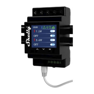 Shelly Pro 4PM   WiFI relæ, 4 kanaler med effektmåling produkt