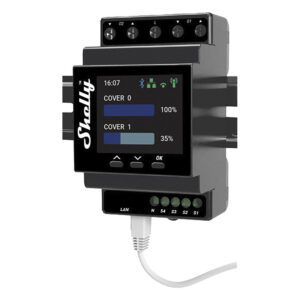 Shelly Pro Dual Cover PM   WiFi dobbelt jalousistyring produkt