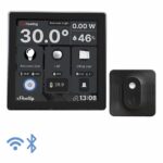 Shelly Wall Display Black BLU HT Black WiFi touch skaerm produkt