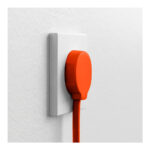 NORM stikprop Schuko, mat orange1 produkt