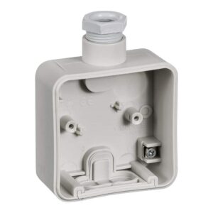 OPUS 74 underlag 1 modul med 1 forskruning M20, lysegrå produkt
